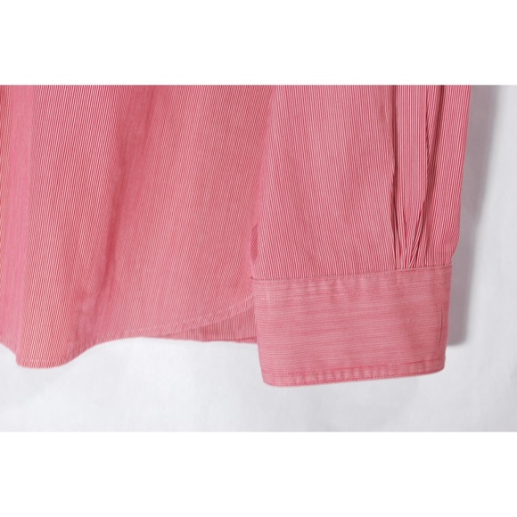 Brooks Brothers 1818 Men’s L Extra Slim Shirt Red - Picture 7 of 7